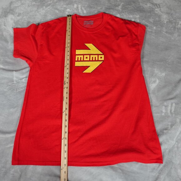 Momo Motorsport Arrow Logo T Shirt Mens XL Cars Racing Red - Picture 7 of 7